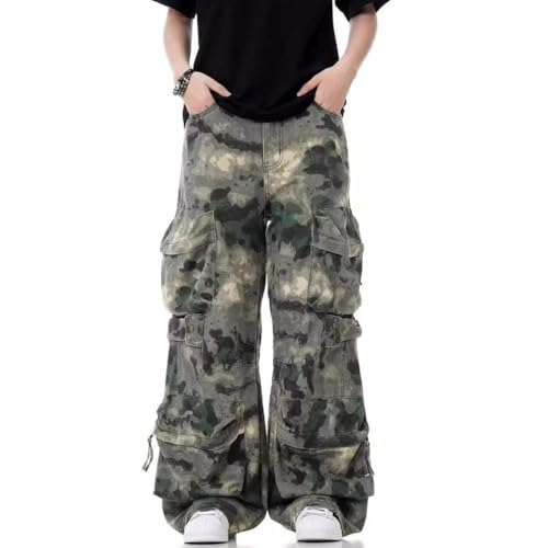 パンツ 1998s a.p.c. camo baggy cropped pants Baggy Denim Camouflage: Authentic Streetwear – LIVE FAST DIE